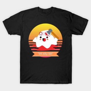 Halloween Cute Ghost Bit Salty TBH T-Shirt